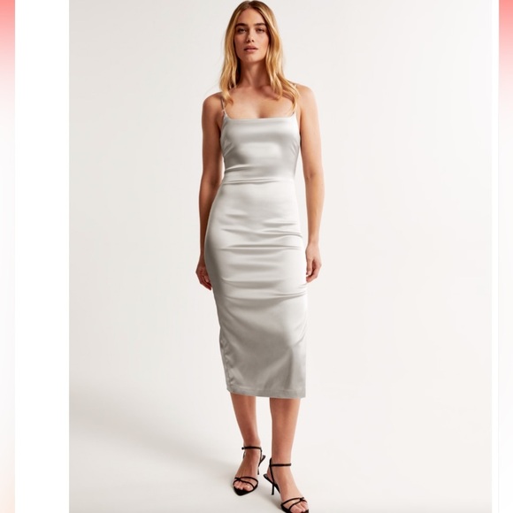Abercrombie & Fitch Dresses & Skirts - Abercrombie & Fitch satin midi dress
